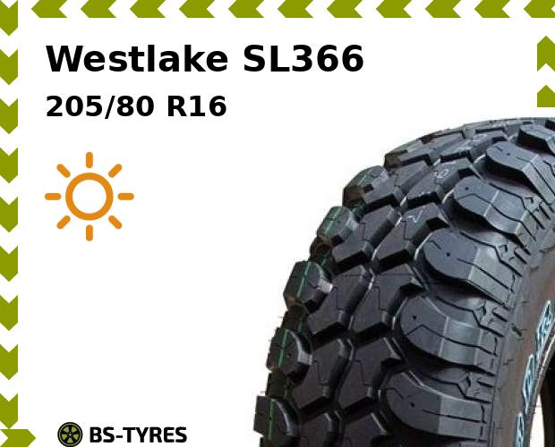 Летние шины Westlake, SL366 205/80 R16C 110/108Q
Летние шины Westlake, SL366 205/80 R16C 110/108Q