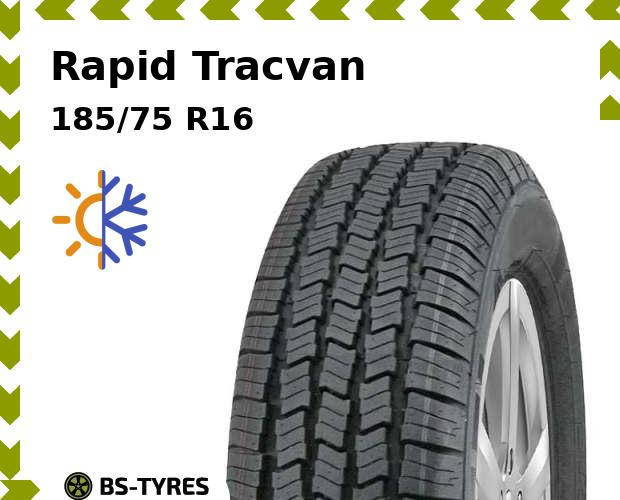 Всесезонные шины Rapid, Tracvan 185/75 R16C 104/102R
Всесезонные шины Rapid, Tracvan 185/75 R16C 104/102R