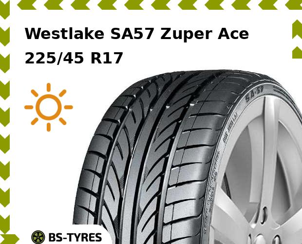 Летние шины Westlake, SA57 Zuper Ace 225/45 R17 94W
Летние шины Westlake, SA57 Zuper Ace 225/45 R17 94W