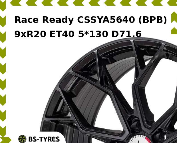 Колесный диск Race Ready, CSSYA5640 (BPB) 9.0xR20 ET40 5*130 D71.6
Колесный диск Race Ready, CSSYA5640 (BPB) 9.0xR20 ET40 5*130 D71.6