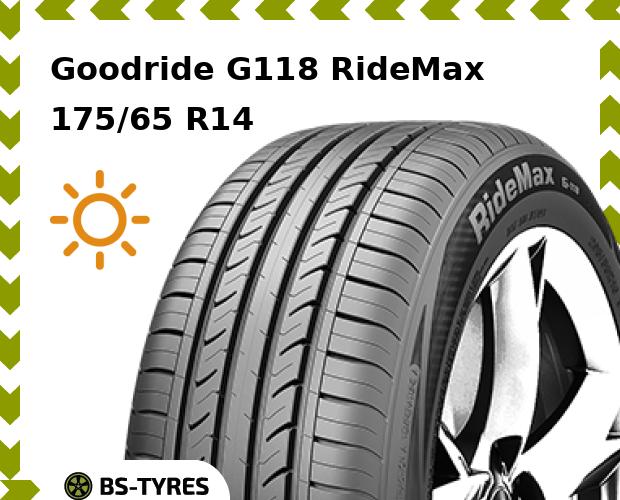 Летние шины Goodride, G118 RideMax 175/65 R14 82H
Летние шины Goodride, G118 RideMax 175/65 R14 82H