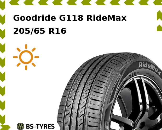 Летние шины Goodride, G118 RideMax 205/65 R16 95H
Летние шины Goodride, G118 RideMax 205/65 R16 95H