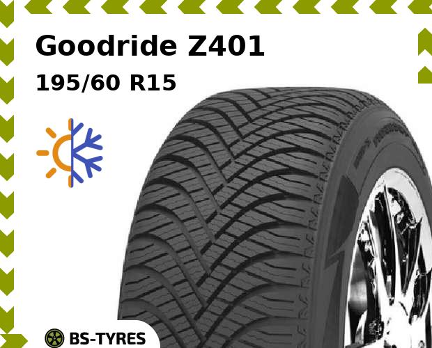Всесезонные шины Goodride, Z401 195/60 R15 88V
Всесезонные шины Goodride, Z401 195/60 R15 88V