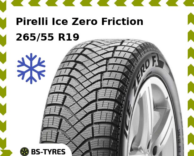 Зимние шины Pirelli, Ice Zero Friction 265/55 R19 113H
Зимние шины Pirelli, Ice Zero Friction 265/55 R19 113H