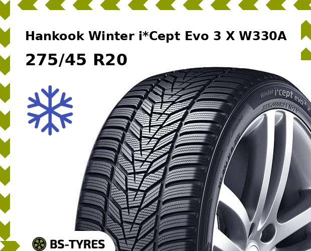 Зимние шины Hankook, Winter i*Cept Evo 3 X W330A 275/45 R20 110W
Зимние шины Hankook, Winter i*Cept Evo 3 X W330A 275/45 R20 110W
