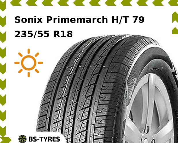 Летние шины Sonix, Primemarch H/T 79 235/55 R18 104H
Летние шины Sonix, Primemarch H/T 79 235/55 R18 104H