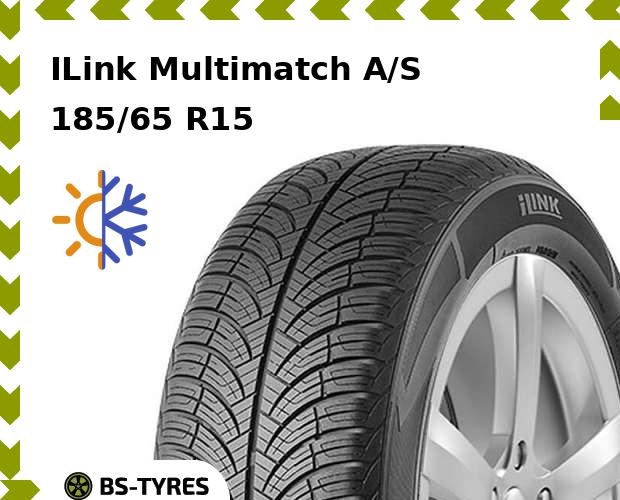 Всесезонные шины ILink, Multimatch A/S 185/65 R15 92T
Всесезонные шины ILink, Multimatch A/S 185/65 R15 92T