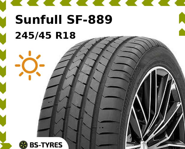 Летние шины Sunfull, SF-889 225/45 R17 94W
Летние шины Sunfull, SF-889 225/45 R17 94W