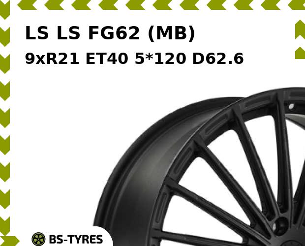 Колесный диск LS, FG62 (MB) 9xR21 ET40 5*120 D62.6
Колесный диск LS, FG62 (MB) 9xR21 ET40 5*120 D62.6