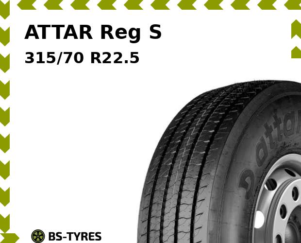 Индустриальные шины ATTAR, Reg S 315/70 R22.5 154/150L
Индустриальные шины ATTAR, Reg S 315/70 R22.5 154/150L