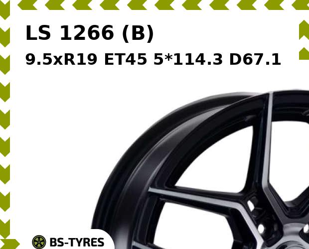 Колесный диск LS, 1266 (B) 9.5xR19 ET45 5*114.3 D67.1
Колесный диск LS, 1266 (B) 9.5xR19 ET45 5*114.3 D67.1