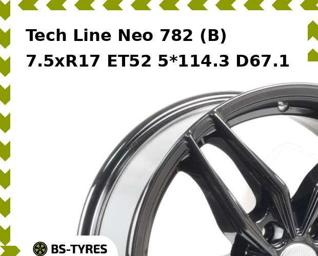 Колесный диск Tech Line, Neo 782 (B) 7.5xR17 ET52 5*114.3 D67.1
Колесный диск Tech Line, Neo 782 (B) 7.5xR17 ET52 5*114.3 D67.1