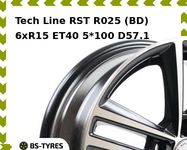 Колесный диск Tech Line, Tech-line RST R025 (BD) 6xR15 ET40 5*100 D57.1
Колесный диск Tech Line, Tech-line RST R025 (BD) 6xR15 ET40 5*100 D57.1