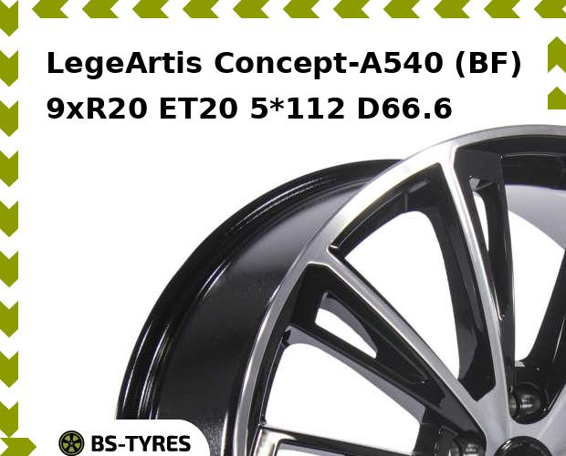 Колесный диск LegeArtis, Concept-A540 (BF) 9xR20 ET20 5*112 D66.6
Колесный диск LegeArtis, Concept-A540 (BF) 9xR20 ET20 5*112 D66.6