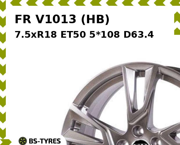 Колесный диск FR, V1013 (HB) 7.5xR18 ET50 5*108 D63.4
Колесный диск FR, V1013 (HB) 7.5xR18 ET50 5*108 D63.4