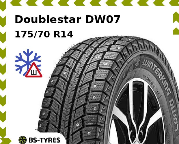 Зимние шины Doublestar, DW07 175/70 R14 84T
Зимние шины Doublestar, DW07 175/70 R14 84T