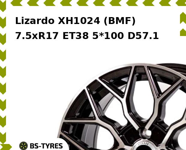 Колесный диск Lizardo, XH1024 (BMF) 7.5xR17 ET38 5*100 D57.1
Колесный диск Lizardo, XH1024 (BMF) 7.5xR17 ET38 5*100 D57.1