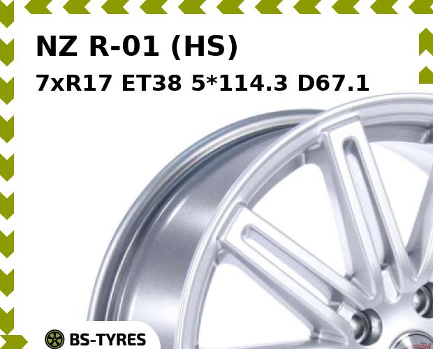 Колесный диск NZ, R-01 (HS) 7xR17 ET38 5*114.3 D67.1
Колесный диск NZ, R-01 (HS) 7xR17 ET38 5*114.3 D67.1
