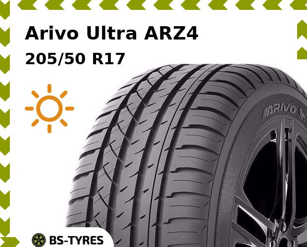 Летние шины Arivo, Ultra ARZ4 205/50 R17 93W
Летние шины Arivo, Ultra ARZ4 205/50 R17 93W