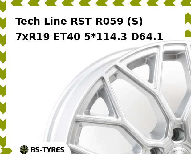Колесный диск Tech Line, Tech-line RST R059 (S) 7xR19 ET40 5*114.3 D64.1
Колесный диск Tech Line, Tech-line RST R059 (S) 7xR19 ET40 5*114.3 D64.1