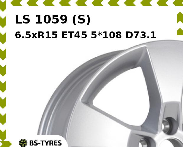 Колесный диск LS, 1059 (S) 6.5xR15 ET45 5*108 D73.1
Колесный диск LS, 1059 (S) 6.5xR15 ET45 5*108 D73.1