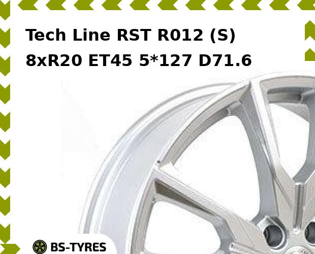 Колесный диск Tech Line, Tech-line RST R012 (S) 8xR20 ET45 5*127 D71.6
Колесный диск Tech Line, Tech-line RST R012 (S) 8xR20 ET45 5*127 D71.6