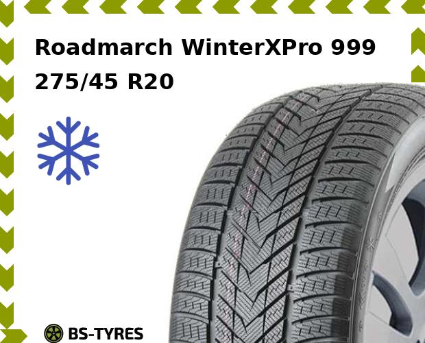 Зимние шины Roadmarch, WinterXPro 999 275/45 R20 110H
Зимние шины Roadmarch, WinterXPro 999 275/45 R20 110H