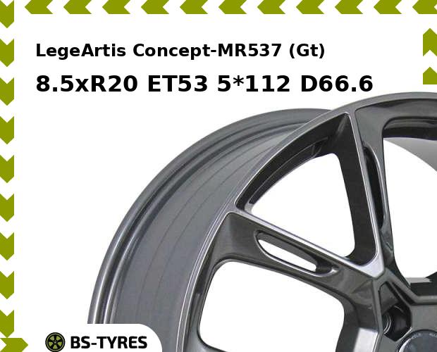 Колесный диск LegeArtis, Concept-MR537 (Gt) 8.5xR20 ET53 5*112 D66.6
Колесный диск LegeArtis, Concept-MR537 (Gt) 8.5xR20 ET53 5*112 D66.6