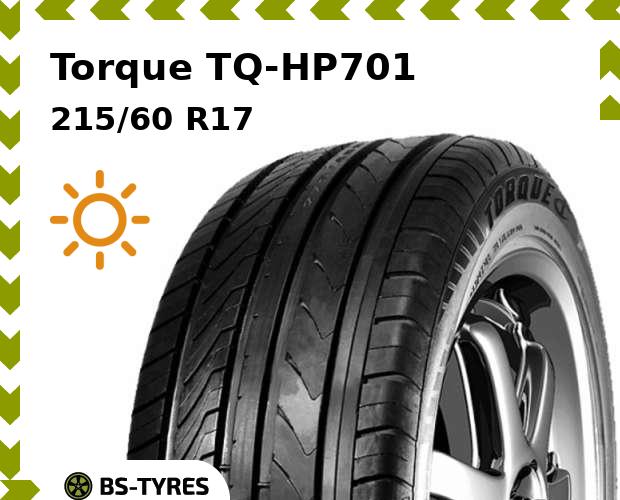 Летние шины Torque, TQ-HP701 215/60 R17 96H
Летние шины Torque, TQ-HP701 215/60 R17 96H