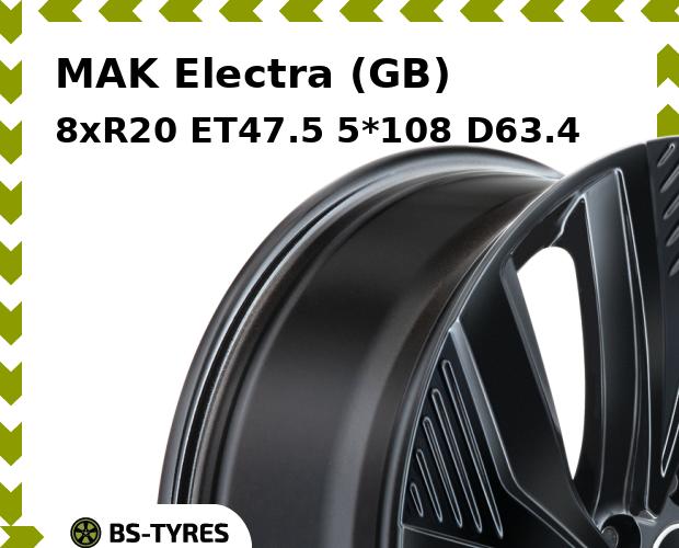 Колесный диск MAK, Electra (GB) 8xR20 ET47.5 5*108 D63.4
Колесный диск MAK, Electra (GB) 8xR20 ET47.5 5*108 D63.4