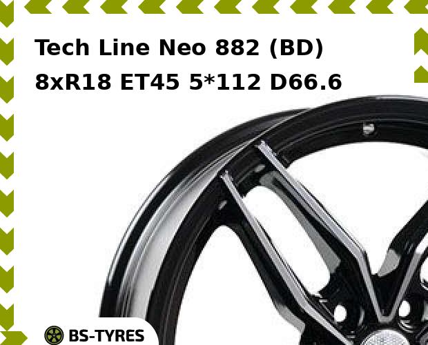 Колесный диск Tech Line, Tech-line Neo 882 (BD) 8xR18 ET45 5*112 D66.6
Колесный диск Tech Line, Tech-line Neo 882 (BD) 8xR18 ET45 5*112 D66.6