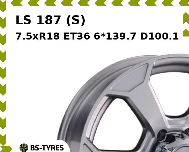 Колесный диск LS, 187 (S) 7.5xR18 ET36 6*139.7 D100.1
Колесный диск LS, 187 (S) 7.5xR18 ET36 6*139.7 D100.1