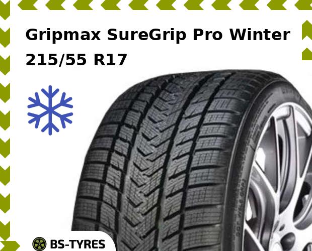 Зимние шины Gripmax, SureGrip Pro Winter 215/55 R17 98V
Зимние шины Gripmax, SureGrip Pro Winter 215/55 R17 98V