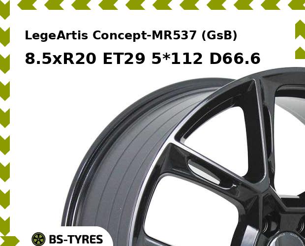 Колесный диск LegeArtis, Concept-MR537 (GsB) 8.5xR20 ET29 5*112 D66.6
Колесный диск LegeArtis, Concept-MR537 (GsB) 8.5xR20 ET29 5*112 D66.6