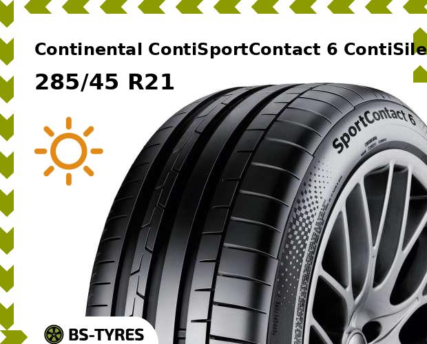 Летние шины Continental, ContiSportContact 6 ContiSilent 285/45 R21 113Y
Летние шины Continental, ContiSportContact 6 ContiSilent 285/45 R21 113Y