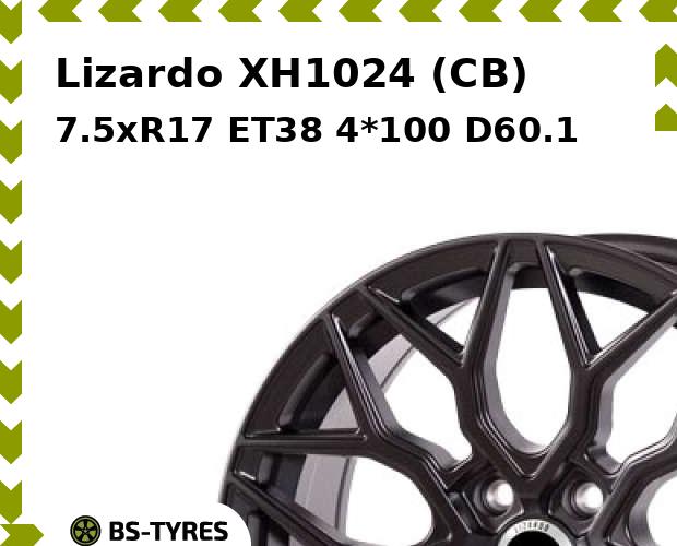 Колесный диск Lizardo, XH1024 (CB) 7.5xR17 ET38 4*100 D60.1
Колесный диск Lizardo, XH1024 (CB) 7.5xR17 ET38 4*100 D60.1