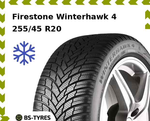 Зимние шины Firestone, Winterhawk 4 255/45 R20 105V
Зимние шины Firestone, Winterhawk 4 255/45 R20 105V