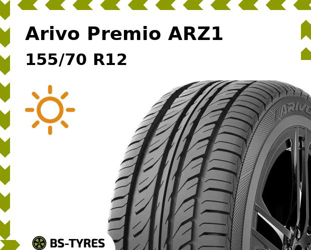 Летние шины Arivo, Premio ARZ1 155/70 R12 73T
Летние шины Arivo, Premio ARZ1 155/70 R12 73T