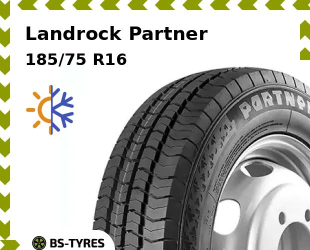 Всесезонные шины Landrock, Partner 185/75 R16C 107/105R
Всесезонные шины Landrock, Partner 185/75 R16C 107/105R