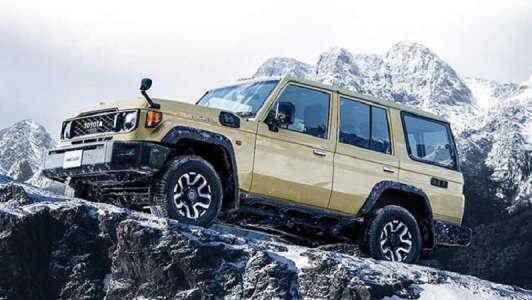 В комплектацию нового Land Cruiser 70 вошли шины Dunlop