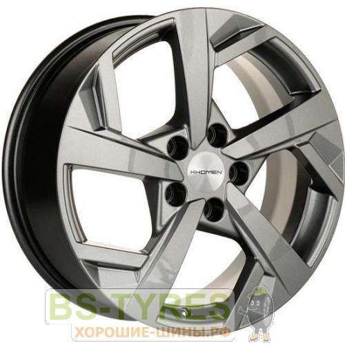 5*21 5/112 37 66. Khomen wheels khw1707. 7x17/5x114,3 et40 d66,1 khw1712 (qashqai) gray. Литой диск khomen. 3 d67.