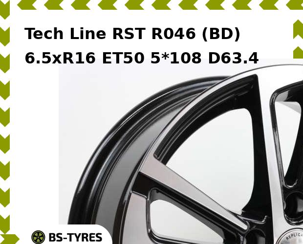 

Колесный диск Tech Line, Tech-line RST R046 (BD) 6.5xR16 ET50 5*108 D63.4