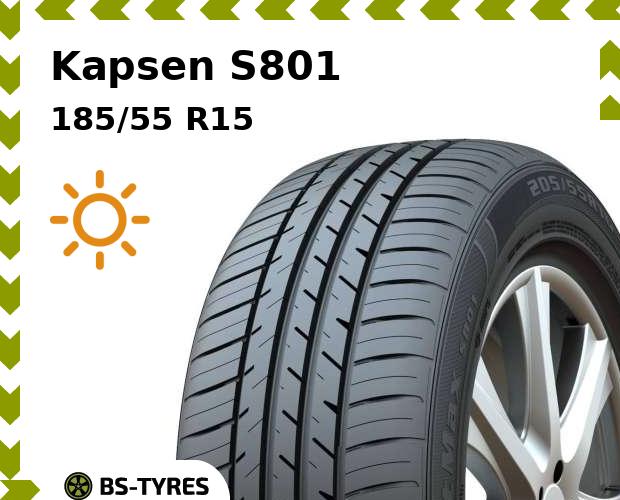 

Летние шины Kapsen, S801 185/55 R15 82V