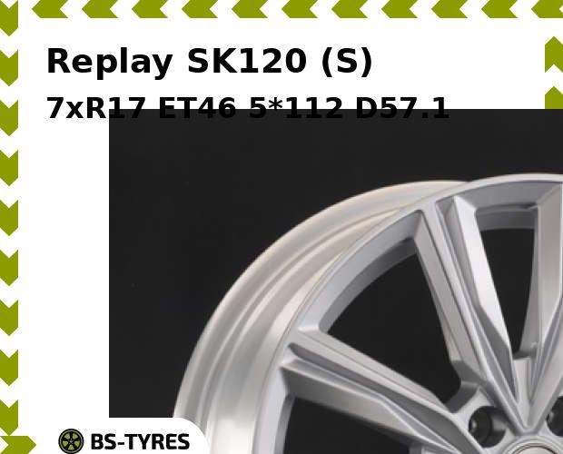 

Колесный диск Replay, SK120 (S) 7xR17 ET46 5*112 D57.1