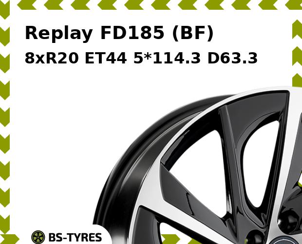 

Колесный диск Replay, FD185 (BF) 8xR20 ET44 5*114.3 D63.3