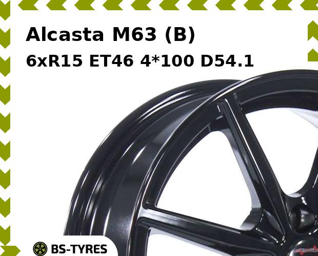 

Колесный диск Alcasta, M63 (B) 6xR15 ET46 4*100 D54.1