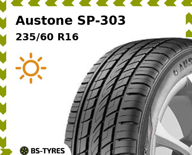 

Летние шины Austone, SP-303 235/60 R16 100T