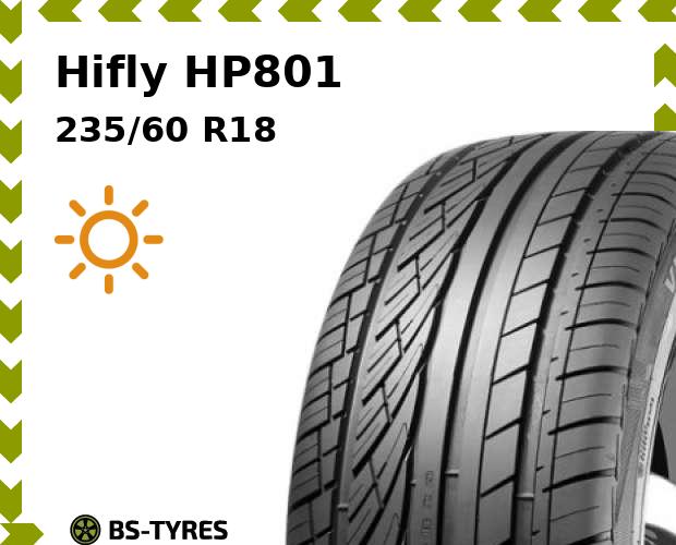 

Летние шины Hifly, HP801 235/60 R18 107V