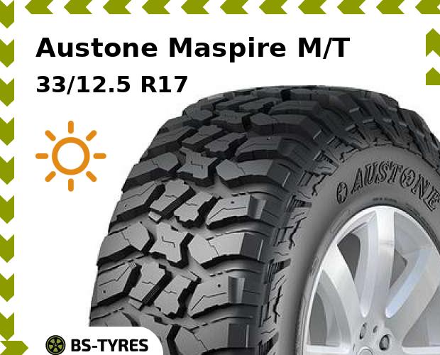 

Летние шины Austone, Maspire M/T 33/12.5 R17 120Q
