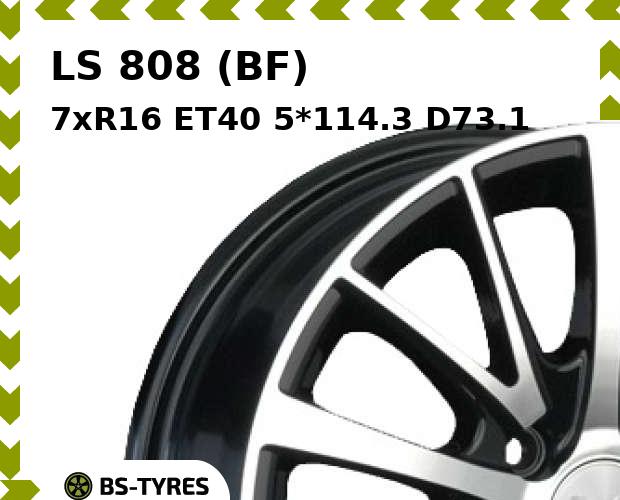 

Колесный диск LS, 808 (BF) 7xR16 ET40 5*114.3 D73.1